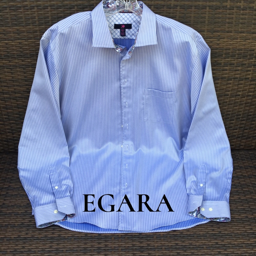 EGARA Mens 2XL Dress Shirt